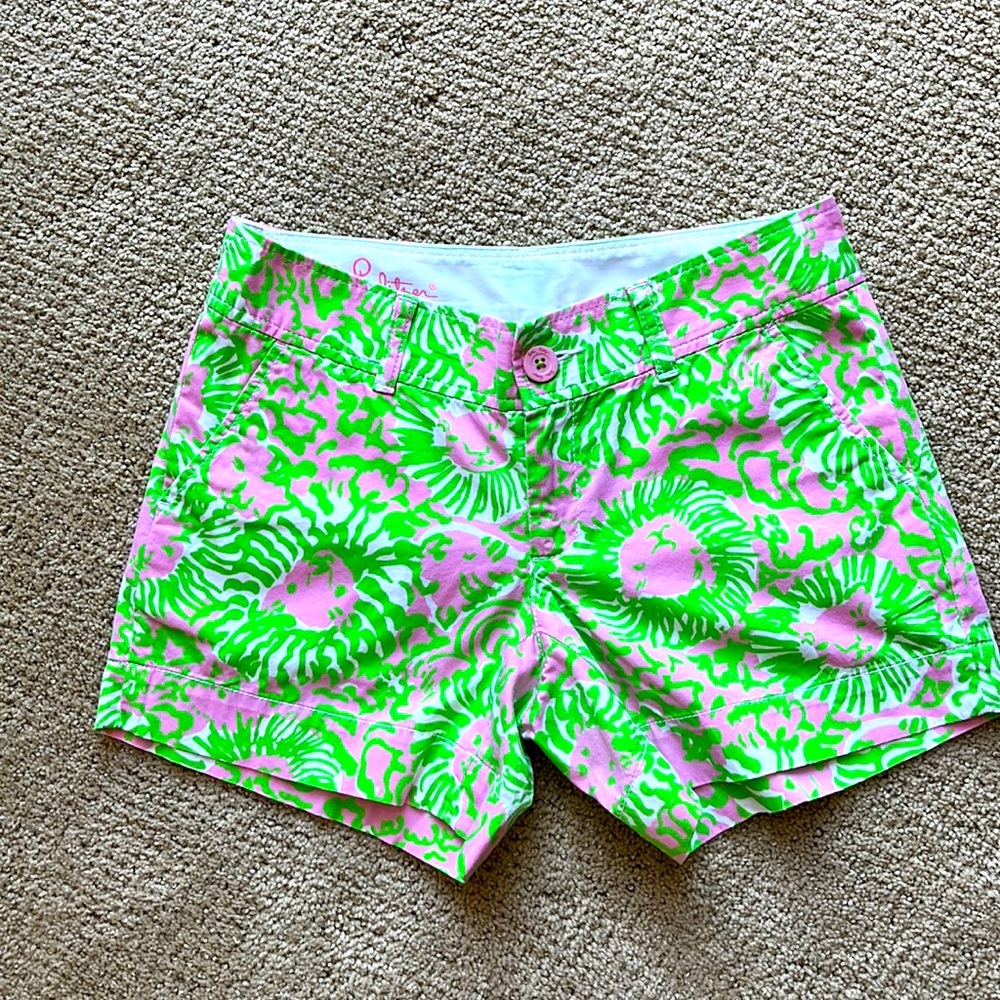 Lilly Pulitzer Callahan Shorts Size 0
